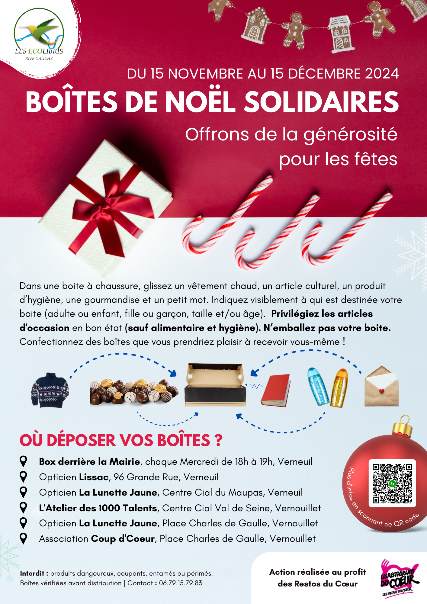 Boîte de Noël Solidaire 2024